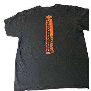 Harley-Davidson Motorcycles College Station TX  Mens Large THE RANCH Black Tshir